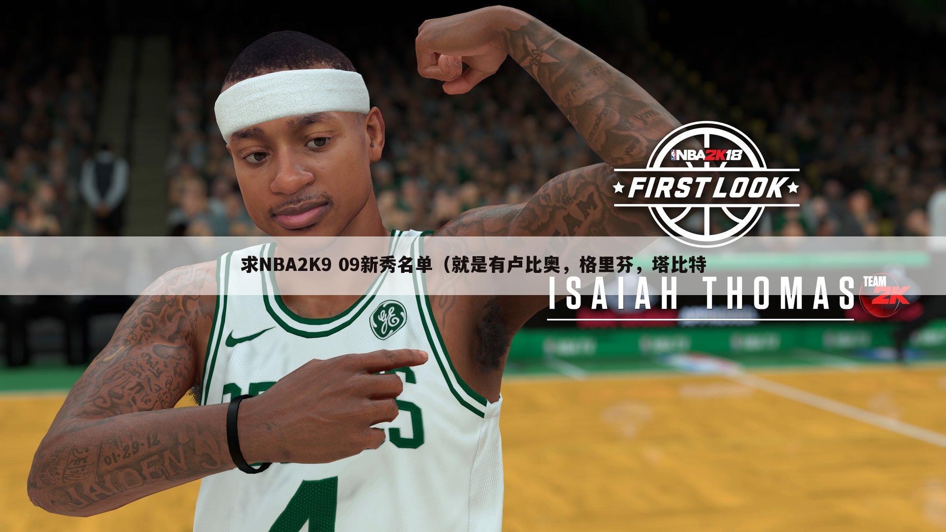 求NBA2K9 09新秀名单（就是有卢比奥，格里芬，塔比特