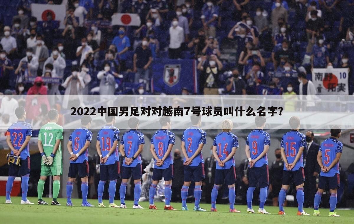 2022中国男足对对越南7号球员叫什么名字？