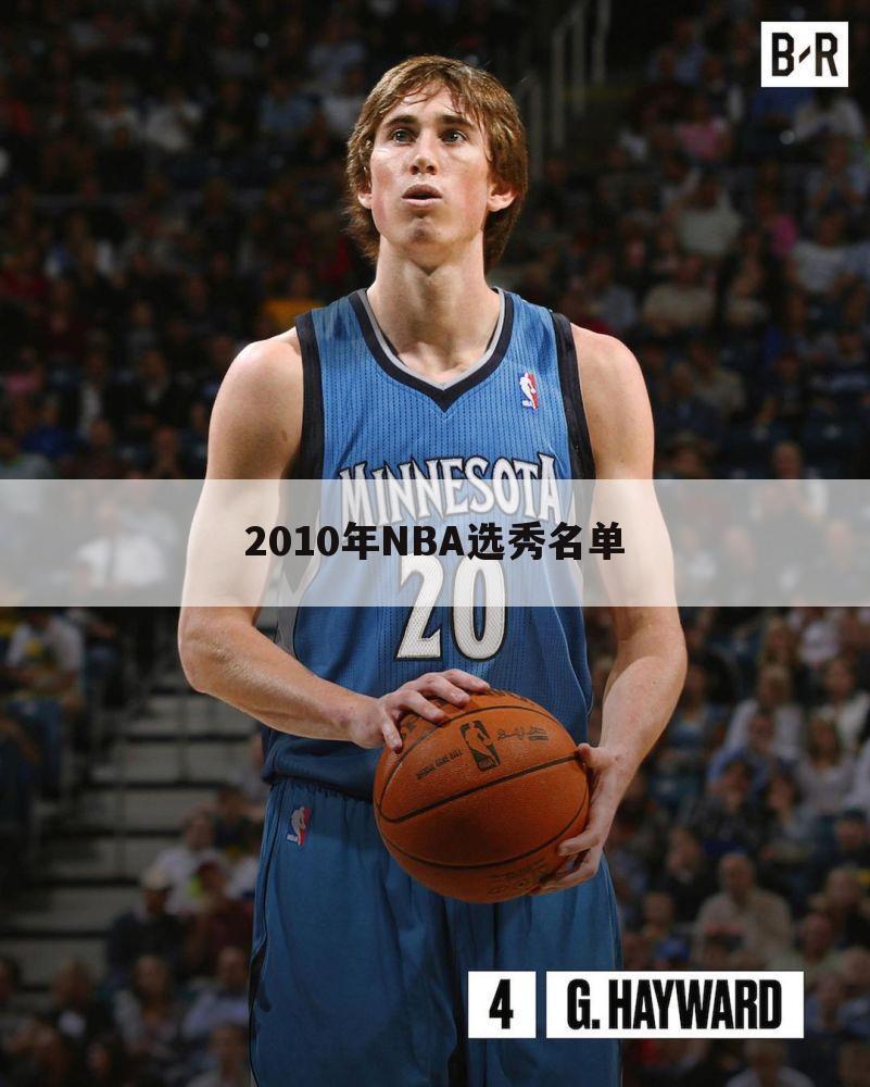 2010年NBA选秀名单