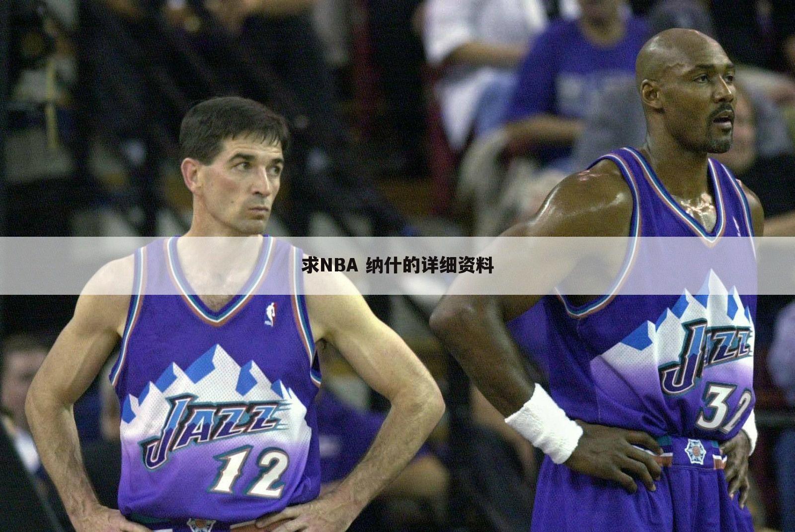 求NBA 纳什的详细资料