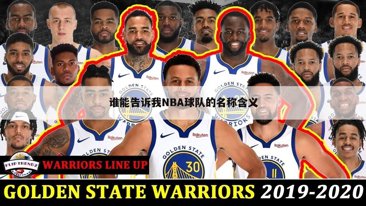 谁能告诉我NBA球队的名称含义